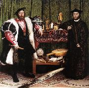 HEINTZ, Joseph the Younger Jean de Dinteville and Georges de Selve oil painting